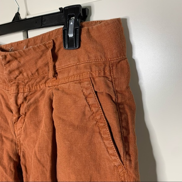 Level 99 Linen Bermuda Shorts - Picture 2 of 12